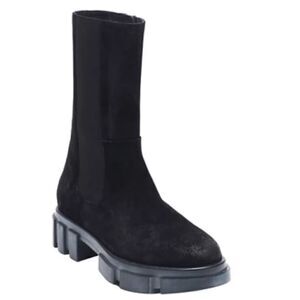 NEW Free People Chelsea Boots suede black 7